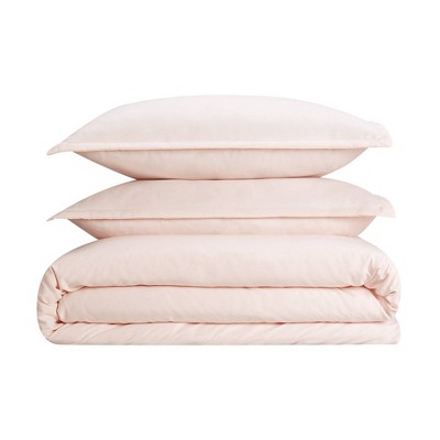 Blush Full/Queen Ultra Soft Polyester Duvet Cover Set