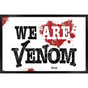 Trends International Marvel Venom: Let There be Carnage - We Are Venom Heart Framed Wall Poster Prints - 1 of 4