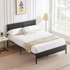 VECELO Bed Frame with Wooden Headboard, Heavy-Duty Platform Bed - 4 of 4