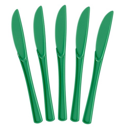 Exquisite Heavy Duty Solid Color Disposable Plastic Knives - 50 Ct. - image 1 of 4