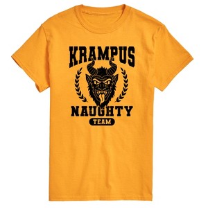 Men's - Instant Message - Krampus Naughty Team Short Sleeve Graphic T-Shirt - 1 of 4