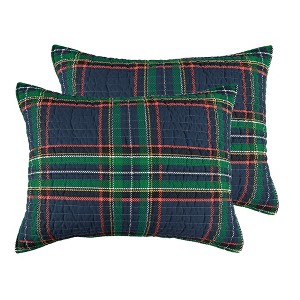 Thatch Home Spencer Holiday Shams - Sham Set of 2 - Levtex Home - 1 of 4