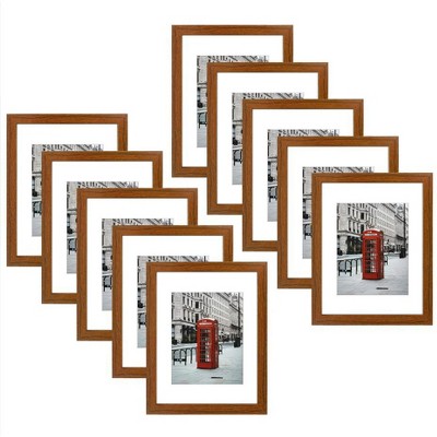 Golden State Art 11x14 Wood Picture Frame 0.75 Inch Thickness - Pack of 10
