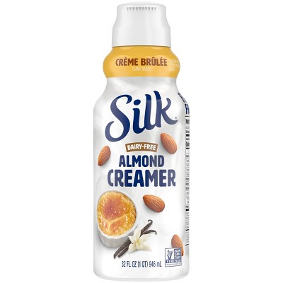 Silk Crème Brûlée Almond Creamer - 1qt Bottle