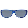 Jonathan Paul Neera Large Designer Fitovers Sunglasses in Blue Blast/Polarized Polarvue Gray - Frame(Width:139mm/Height:39mm) - 3 of 3