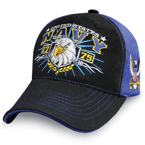Collections Etc Eagle Burst US Military Branch-Specific Baseball Cap - 1 of 4