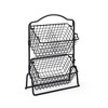 Gourmet Basics by Mikasa Grid Fruit Storage Basket, 2 Tier, Black - 4 of 4