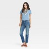 Women's High-Rise Slim Straight Fit Jeans - Universal Thread™ - image 3 of 4