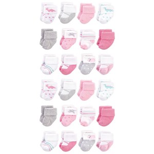 Hudson Baby Cotton Rich Baby Terry Socks 24-Pack - 1 of 3