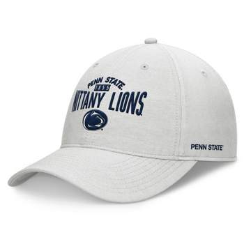 NCAA Penn State Nittany Lions Unstructured Chambray Cotton Hat - Gray