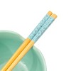 Silver Buffalo Disney Lilo & Stitch Hawaiian Icons 20-Ounce Ramen Bowl and Chopstick Set - 3 of 4