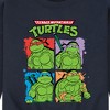 Men's - Teenage Mutant Ninja Turtles - Street Grid Graphic Fleece Sweatshirt - 2 of 4
