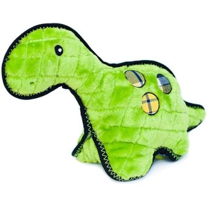 Zippy Paws - Z-Stitch Grunterz Durable Stuffed Squeaky Dog Toy - Donny the Dinosaur - 1 of 1