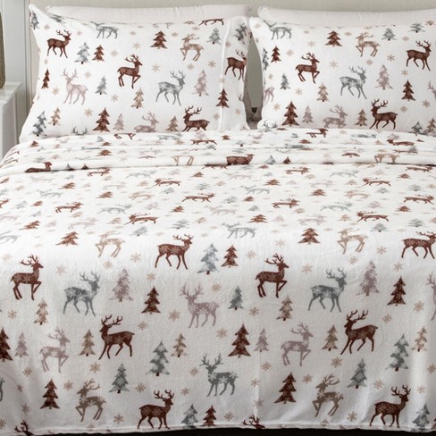 King discount fleece sheets