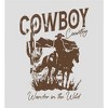 "Cowboy" Horse And Rider Women's Crew Neck Short Sleeve Top - 2 of 3