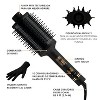 HOT TOOLS Pro Artist Heated Hair Styling Oval Brush, Black/Gold - 4 of 4