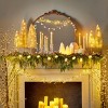 TAG Twinkle LED Pine Tree Christmas Winter Tabletop Mantel Decorations 4 ft - 3 of 3