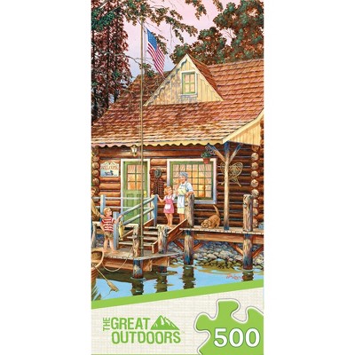 MasterPieces - The Great Outdoors - Grandpa's Cabin 500 Piece Puzzle