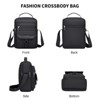 Generic Crossbody Bags for Men Travel Shoulder Bag Lightweight Man Purse Small Casual Messenger Bag - 3 of 4