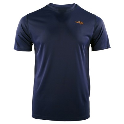 Reel Life Sunset Waves UV T-Shirt - Dress Blues