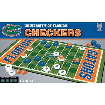 MasterPieces Officially licensed NCAA Florida Gators Checkers Board Game for Families and Kids ages 6 and Up