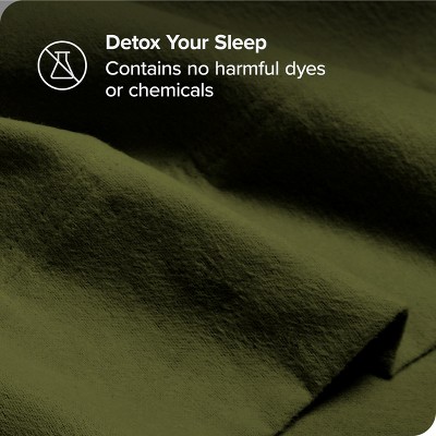 Cypress Organic Cotton Flannel Queen Sheet Set