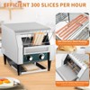 Commercial Conveyor Toaster, 300 Slices/H, 1800W 110v, 7 Temperature Settings - 3 of 4