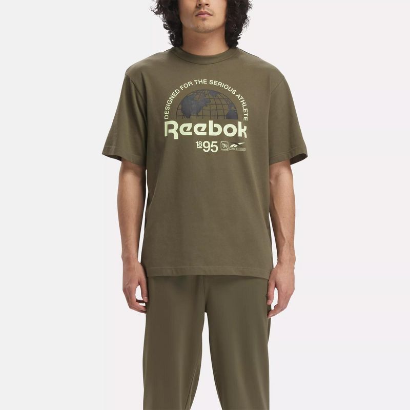 Graphic Series Reebok Globe T-Shirt, 2 of 14