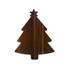 Slickblue Christmas Tree Shaped Acacia Wood Board 12.75"x16" - Holiday Appetizer Tray & Kitchen Gift - 4 of 4