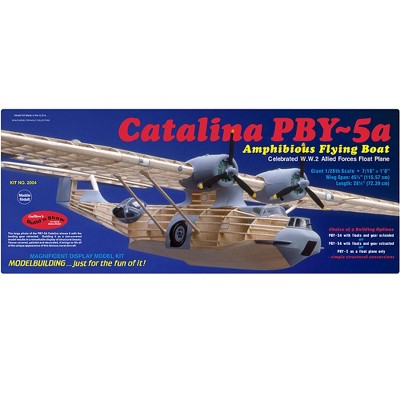 Guillow's PBY-5A Catalina Model Kit, Small