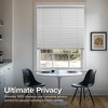 Chicology Blackout Vinyl Mini Curtain Blind White - 4 of 4