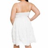 Women's Plus Size Sleeveless Smocked Back Dress - GILLI - 2 of 2