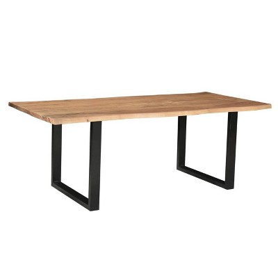 96" Athea Butterfly Live Edge Dining Table - Timbergirl