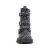 Olivia Miller Girl's Love Me Combat Boots - 4 of 4