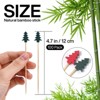 PartyWoo Cocktail Picks Christmas Tree 4.7 Inch 100 Count - 2 of 4
