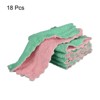 Unique Bargains Coral Velvet Kitchen Textiles Absorbent Dish Cloth - 3 of 4