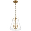 Crystorama Lighting Voss 3 - Light Chandelier in  Luxe Gold - 4 of 4