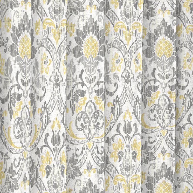 Rayna Printed Shower Curtain Gray - Marble Hill, 3 of 4