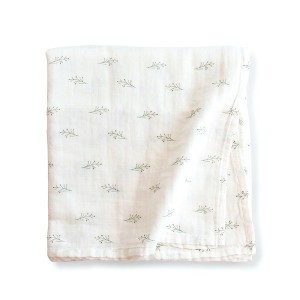 SARO Muslin Swaddle Blanket - 50% Bamboo & 50% Cotton, XL, OEKO-TEX® Certified & Eco-Friendly - 1 of 4