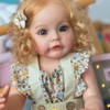 BabyBond Reborn Baby Dolls Girl 22 inch Newborn Baby Doll - 4 of 4