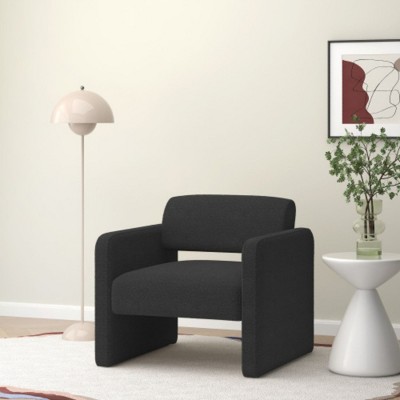 single sofa chair, upholstered comfortable chair with armrests, for dining room/bedroom/living room/reception
