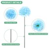 Unique Bargains Artificial Chrysanthemum Ball Flowers Silk Bouquets Real Touch 11 Inch 30 Pcs - 2 of 4