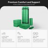 BalanceFrom Fitness 7-Piece Home Gym Yoga Set with 1-Inch Thick Yoga Mat, 2 Yoga Blocks, Mat Towel, Hand Towel, Stretch Strap & Knee Pad - 2 of 4