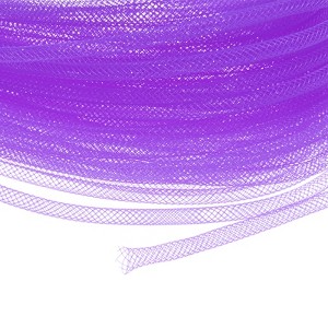 Unique Bargains Elastic Fabric Durable Mesh Tubing Multipurpose Use Waterproof Mesh Tube Ribbon 1 Pc - 1 of 4