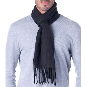 Hammer Anvil Mens Plaid Scarf Ultra Soft Winter Scarves Unisex - 1 of 4