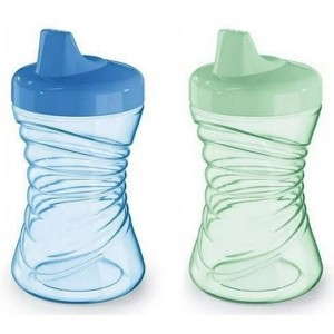 LunaLulinlk Hard Spout Sippy Cup, 10 oz., 2pk, Boy - 1 of 4