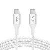 Belkin Braided 240W USB-C 6.6ft Cable - White - 2 of 4