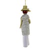 Italian Ornaments 6.0 Inch Millicent In Silver And Gold Diva Shopping Ladies Style 5Th Avenue Tree Ornaments - 2 of 3