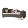 Cesicia Twin Size Bed frames With An Another Bed frame, Modern Sofa Bed Daybed Frame for Bedroom Living Room - 2 of 4