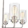 Millennium Lighting Moven 5 - Light Chandelier in  Satin Nickel - 3 of 4